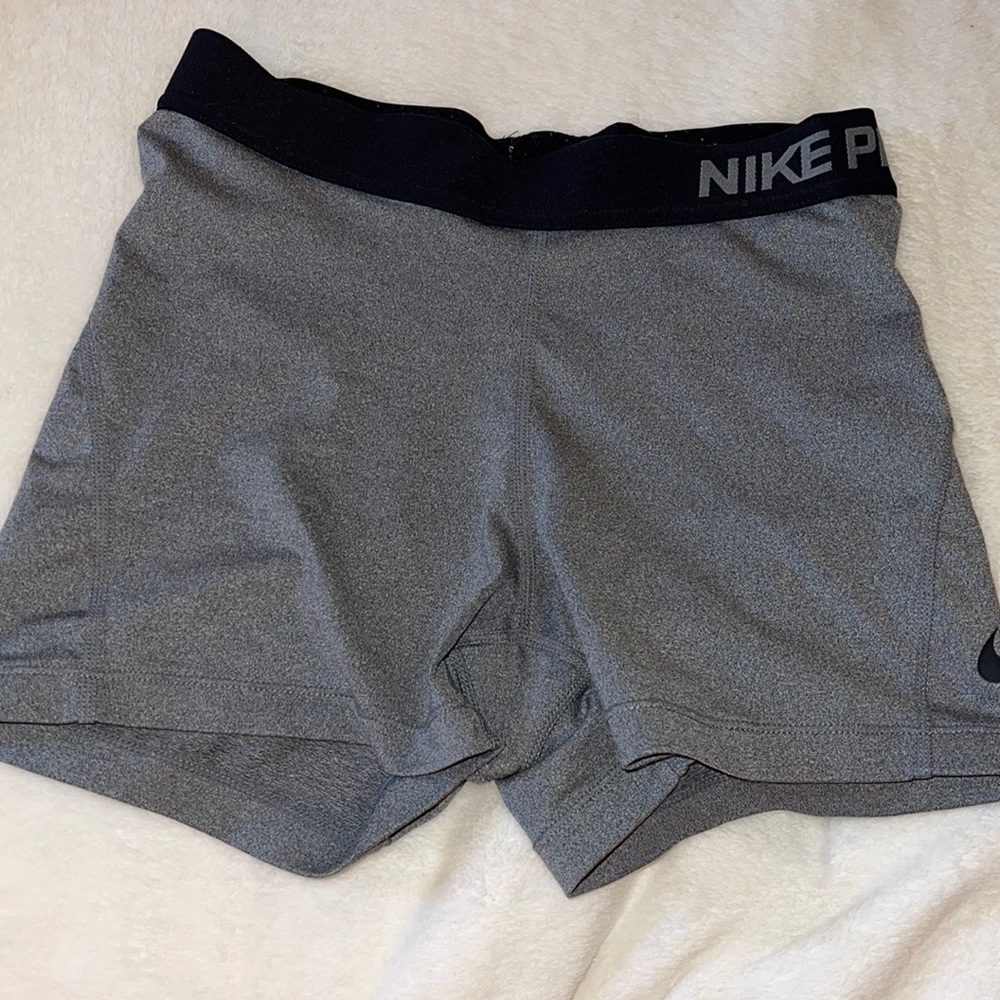 Gray Nike Pros